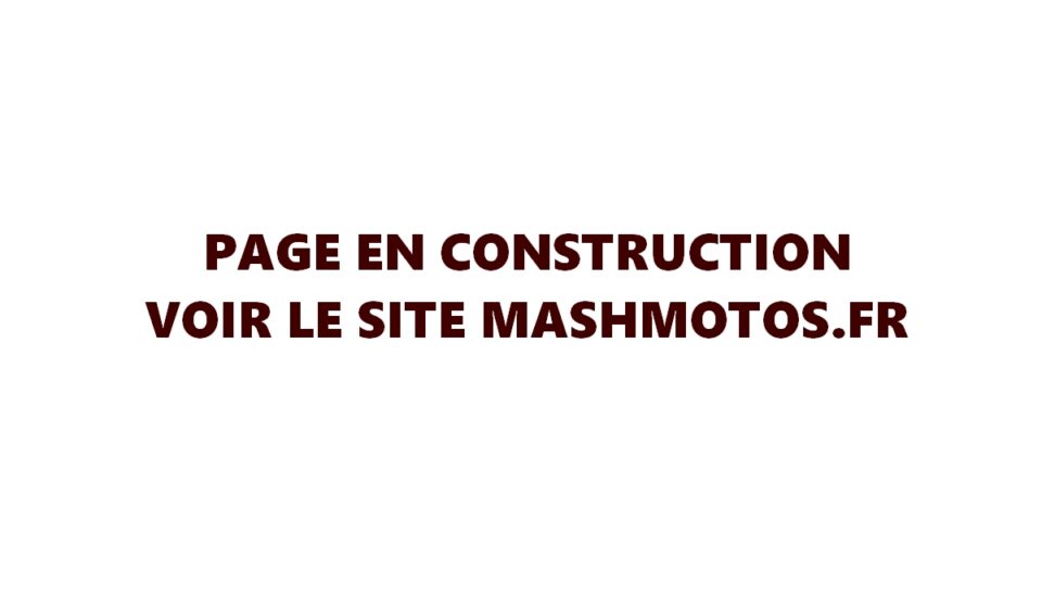 GAMME MOTOS MASH 2021