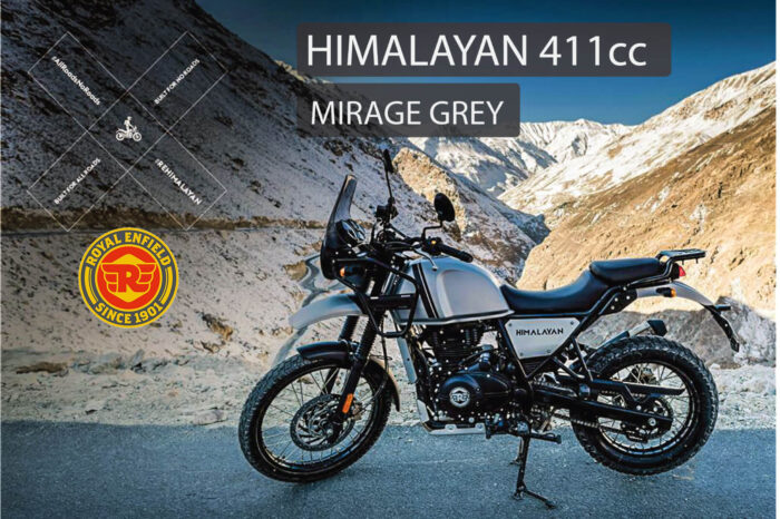 ROYAL ENFIELD HIMALAYAN MIRAGE SILVER E5