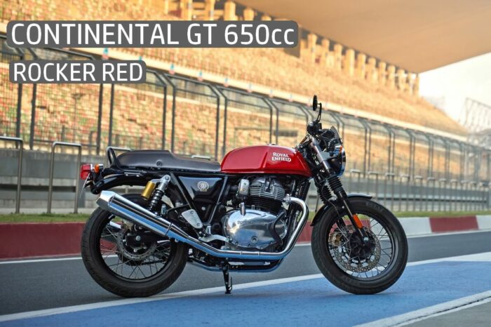 ROYAL ENFIELD CONTINENTAL GT650 ROCK RED E5
