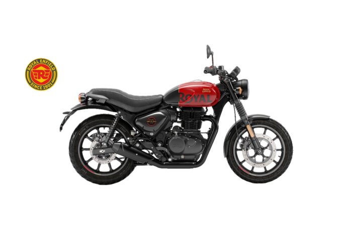 ROYAL ENFIELD HNTR 350cc REBEL RED