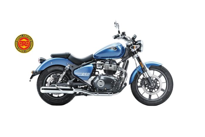 ROYAL ENFIELD SUPER METEOR 650CC ASTRAL BLUE