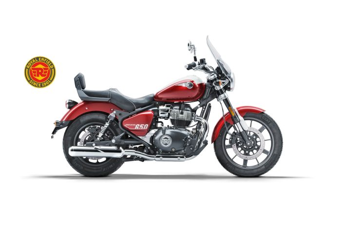 ROYAL ENFIELD SUPER METEOR 650CC CELESTIAL RED