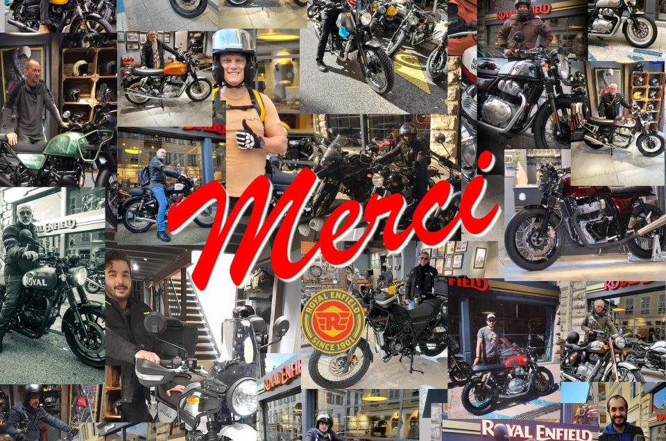 2ème place des concessionnaires Royal Enfield France