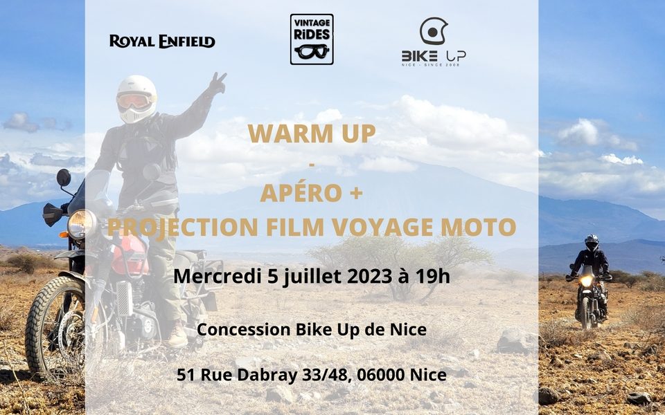 SOIREE DU 5 JUILLET : PRESENTATION VINTAGE RIDE & DEMONSTRATION GILET AIRBAG