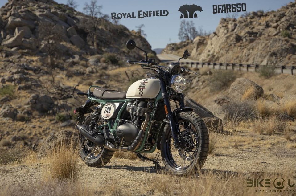 NOUVELLE ROYAL ENFIELD BEAR 650 : INSPIRÉE PAR L’INSTINCT